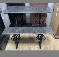 Masa si scaun combinat ( granit/metal)